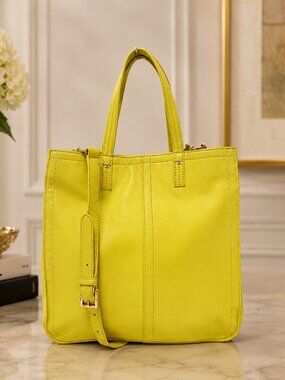 Tory Burch Citrus Leather Tote